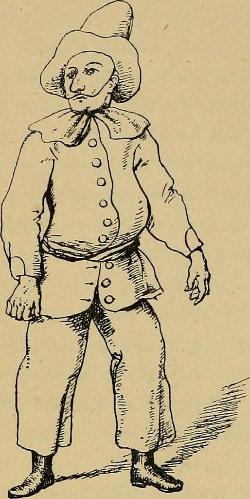 An illustration from The heritage of dress; being notes on the history and evolution of clothes, 1912, leaf 234