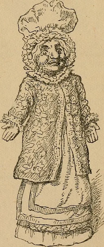 An illustration from The heritage of dress; being notes on the history and evolution of clothes, 1912, leaf 239