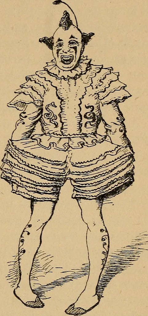 An illustration from The heritage of dress; being notes on the history and evolution of clothes, 1912, leaf 247
