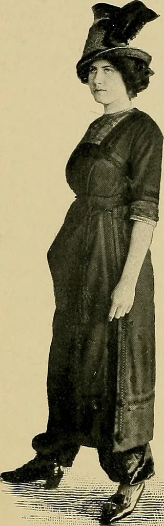 An illustration from The heritage of dress; being notes on the history and evolution of clothes, 1912, leaf 318