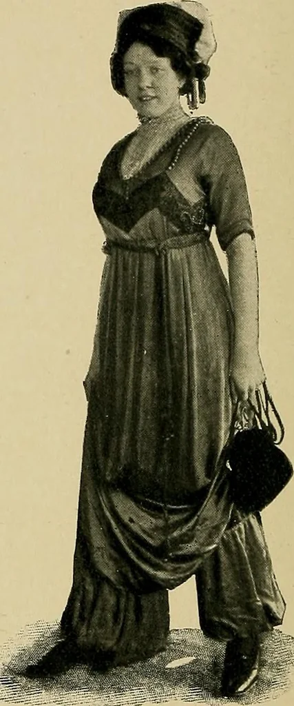 An illustration from The heritage of dress; being notes on the history and evolution of clothes, 1912, leaf 318