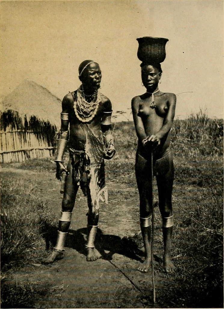An illustration from The heritage of dress; being notes on the history and evolution of clothes, 1912, leaf 37