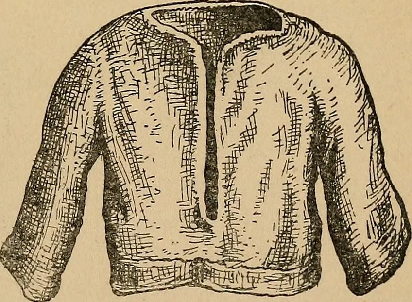 An illustration from The heritage of dress; being notes on the history and evolution of clothes, 1912, leaf 47