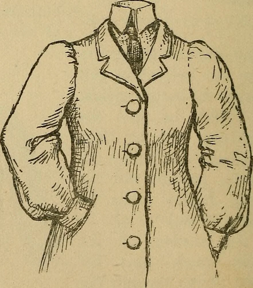 An illustration from The heritage of dress; being notes on the history and evolution of clothes, 1912, leaf 48