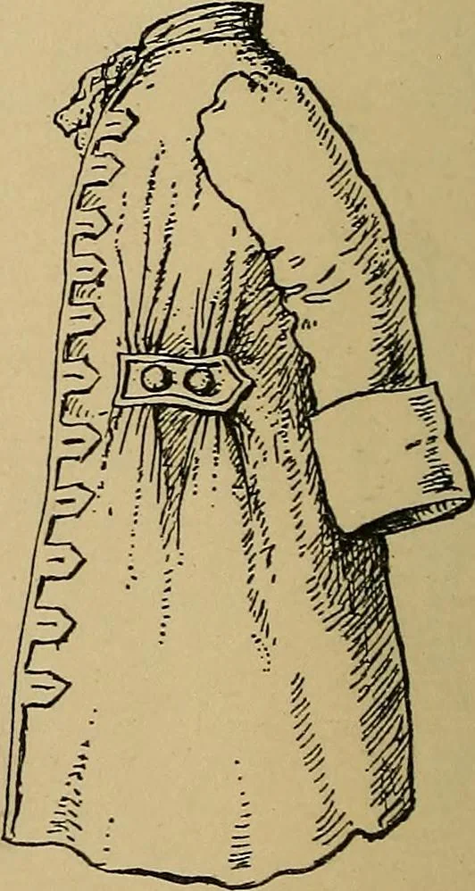 An illustration from The heritage of dress; being notes on the history and evolution of clothes, 1912, leaf 54