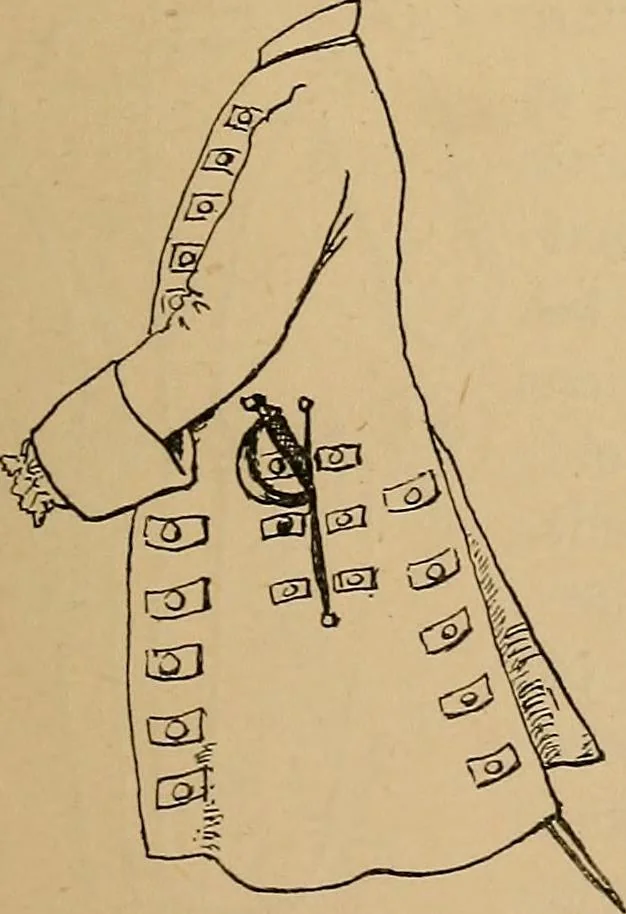 An illustration from The heritage of dress; being notes on the history and evolution of clothes, 1912, leaf 55