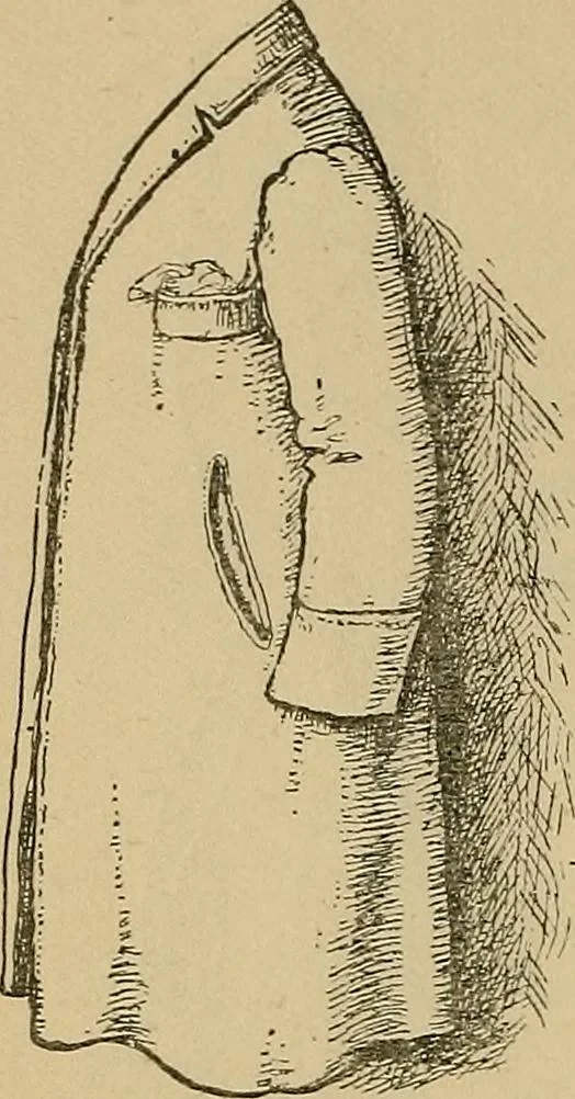 An illustration from The heritage of dress; being notes on the history and evolution of clothes, 1912, leaf 56