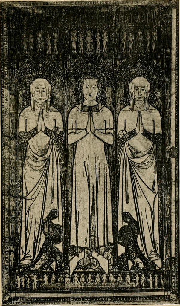 An illustration from The heritage of dress; being notes on the history and evolution of clothes, 1912, leaf 59