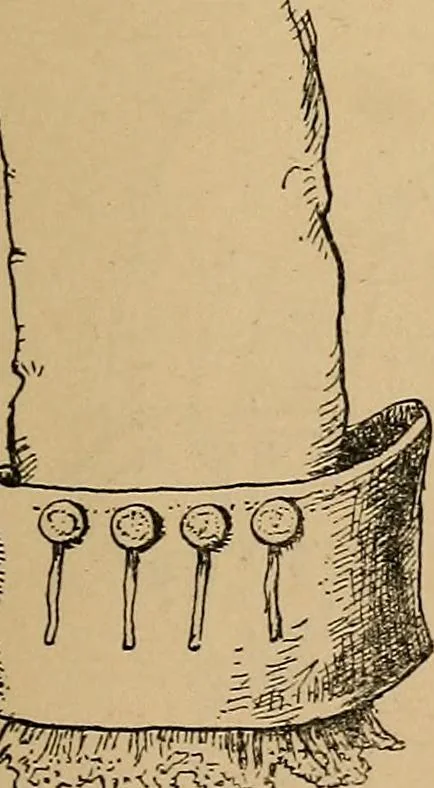 An illustration from The heritage of dress; being notes on the history and evolution of clothes, 1912, leaf 61