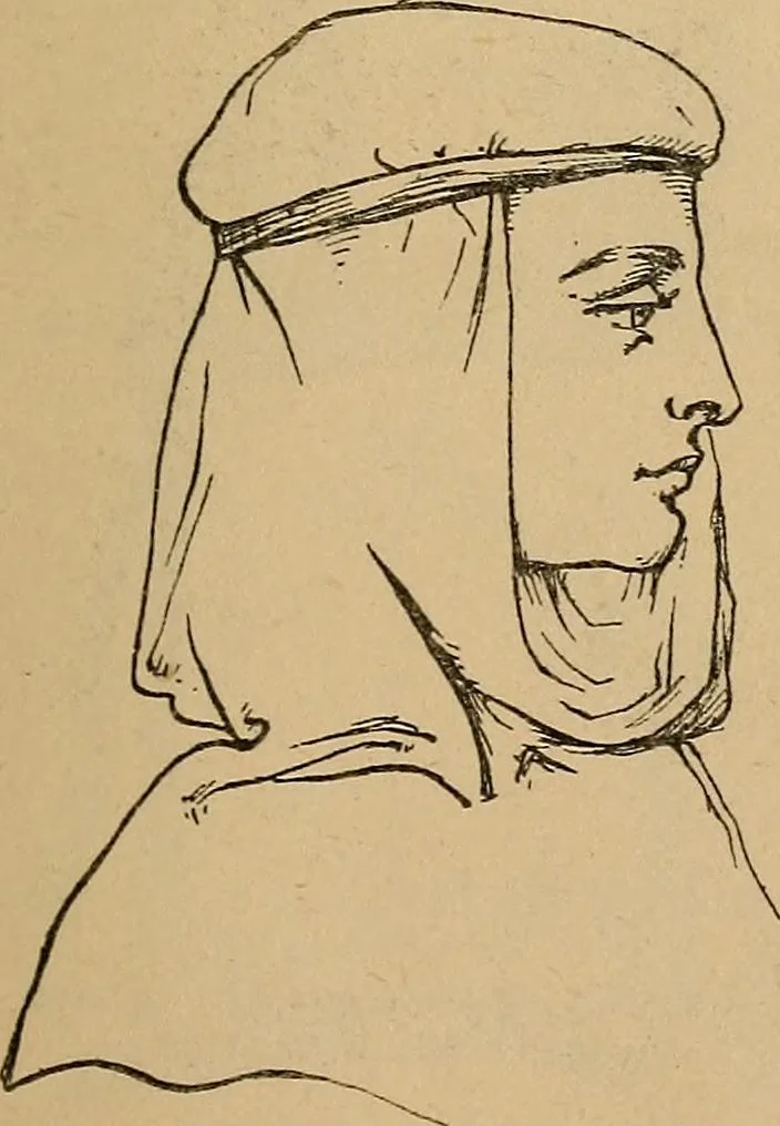An illustration from The heritage of dress; being notes on the history and evolution of clothes, 1912, leaf 73