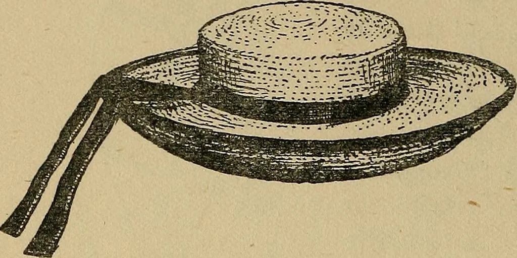 An illustration from The heritage of dress; being notes on the history and evolution of clothes, 1912, leaf 74
