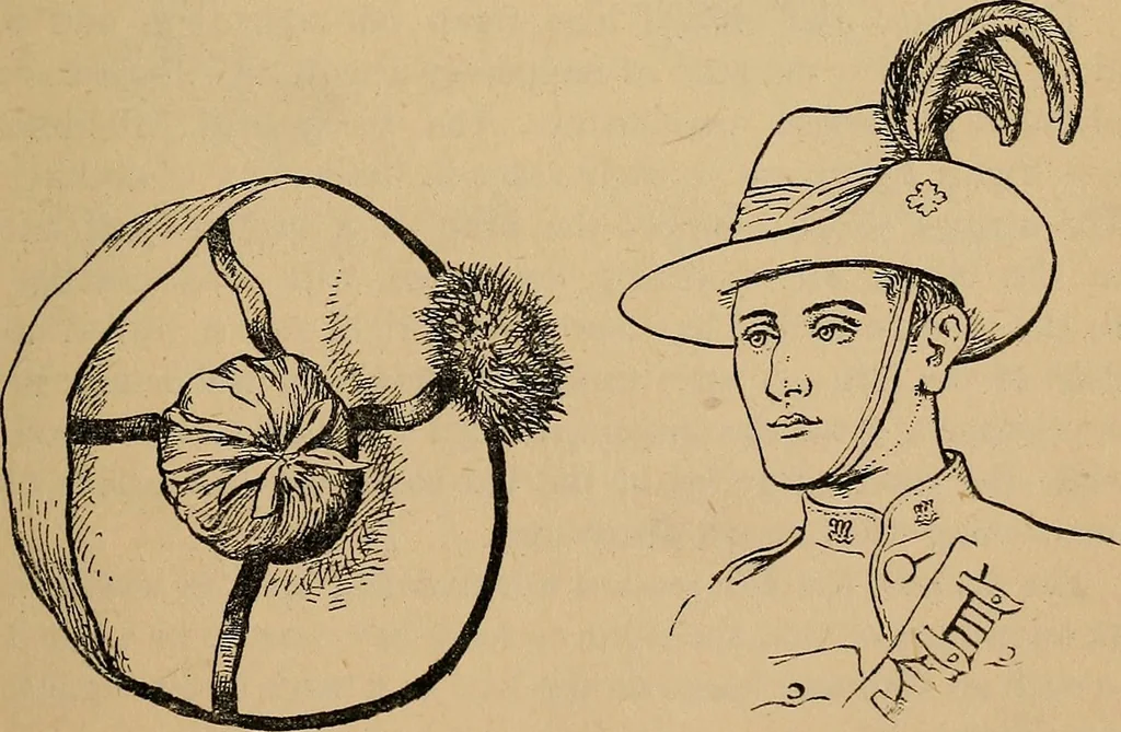 An illustration from The heritage of dress; being notes on the history and evolution of clothes, 1912, leaf 77