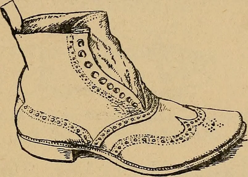 An illustration from The heritage of dress; being notes on the history and evolution of clothes, 1912, leaf 81