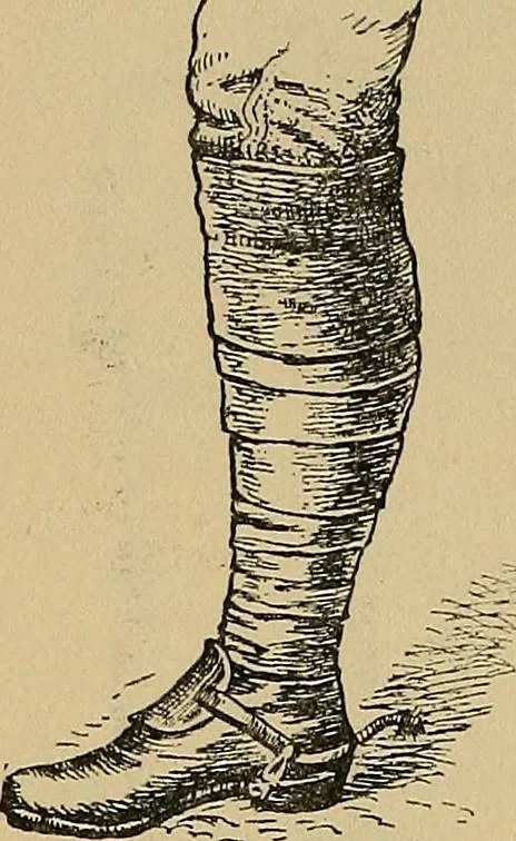 An illustration from The heritage of dress; being notes on the history and evolution of clothes, 1912, leaf 84