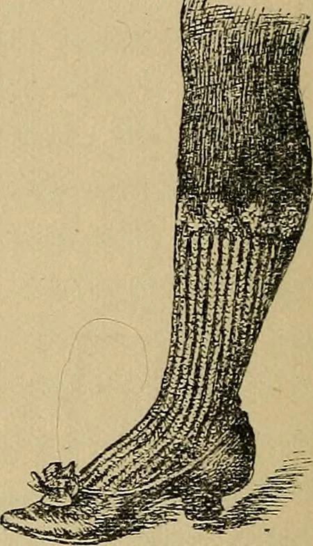 An illustration from The heritage of dress; being notes on the history and evolution of clothes, 1912, leaf 86