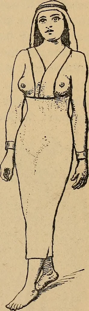 An illustration from The heritage of dress; being notes on the history and evolution of clothes, 1912, leaf 89