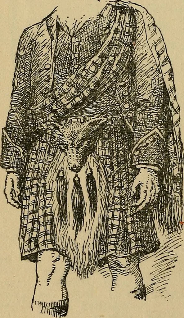 An illustration from The heritage of dress; being notes on the history and evolution of clothes, 1912, leaf 90