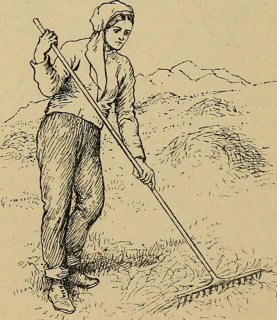 An illustration from The heritage of dress; being notes on the history and evolution of clothes, 1912, leaf 94