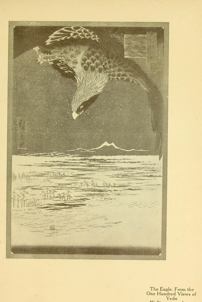 An illustration from The heritage of Hiroshige; a glimpse at Japanese landscape art, 1912, leaf 83