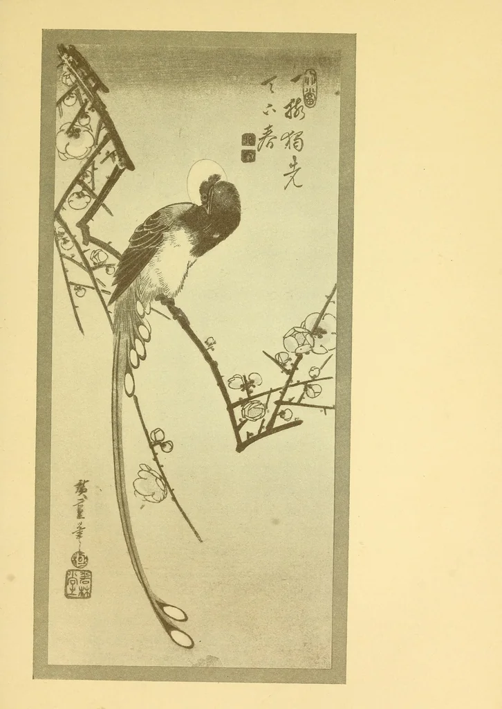 An illustration from The heritage of Hiroshige; a glimpse at Japanese landscape art, 1912, leaf 95