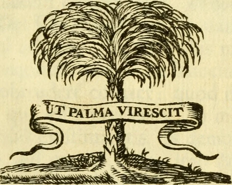 An illustration from Hermanni Witsii Aegyptiaca et Dekaphylon : sive, De Aegyptiacorum sacrorum cum Hebraicis collatione libri tres. Et de decem tribubus Israelis liber singularis. Accessit diatribe de legione fulminatrice christianorum, sub imperatore Marco Aurelio Antonino, 1696, leaf 6