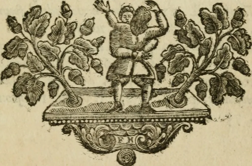 An illustration from The hermetical triumph, or, The victorious philosophical stone : a treatise ... concerning the hermetical magistery : translated from the French. To which is added, The ancient war of the knights ... : translated from the German, 1745, leaf 218