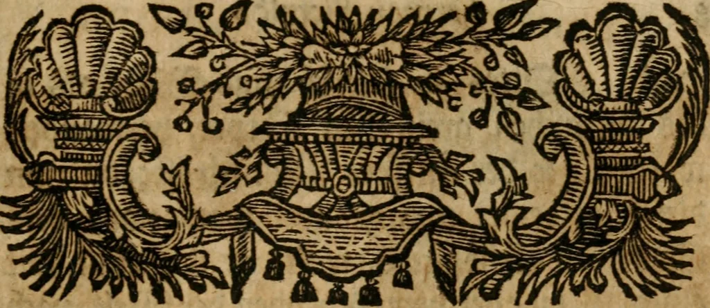 An illustration from Hermetischer Triumph-Bogen, auf zweyen Wunder-Säulen der grossen und kleinen Welt bevestiget : das ist, zwey Tractätlein von der wahren, ewigen und einigen Weisheit zu des Menschen zeitlichem und ewigem Wohlseyn : das erste, genannt Cabbala mystica naturae, handelnd von dem feurigen Liebes-Saltze der göttlichen Barmhertzigkeit, sonst genannt lapis philosophorum : und das zweyte, Occulta occultissime, handelnd von der ersten materia lapidis philosophorum, und von dem Menschen, sonderlich aber von ihrer Reinigung, um sie zu dem Endzweck der Weisheit zu befördern, 1741, leaf 192
