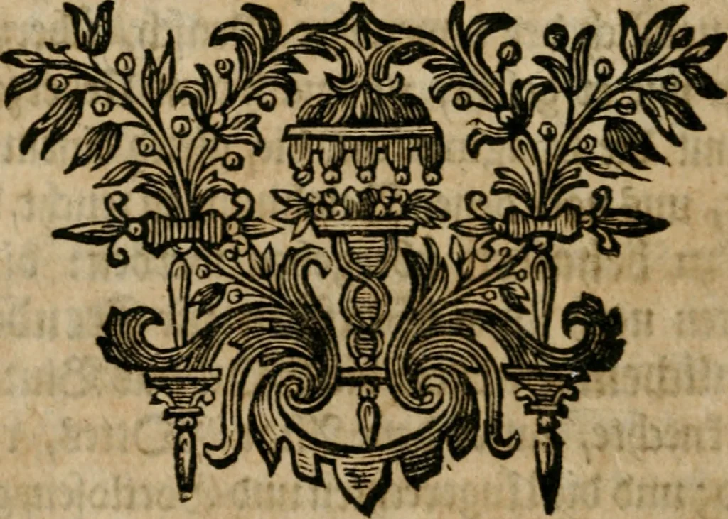 An illustration from Hermetischer Triumph-Bogen, auf zweyen Wunder-Säulen der grossen und kleinen Welt bevestiget : das ist, zwey Tractätlein von der wahren, ewigen und einigen Weisheit zu des Menschen zeitlichem und ewigem Wohlseyn : das erste, genannt Cabbala mystica naturae, handelnd von dem feurigen Liebes-Saltze der göttlichen Barmhertzigkeit, sonst genannt lapis philosophorum : und das zweyte, Occulta occultissime, handelnd von der ersten materia lapidis philosophorum, und von dem Menschen, sonderlich aber von ihrer Reinigung, um sie zu dem Endzweck der Weisheit zu befördern, 1741, leaf 201