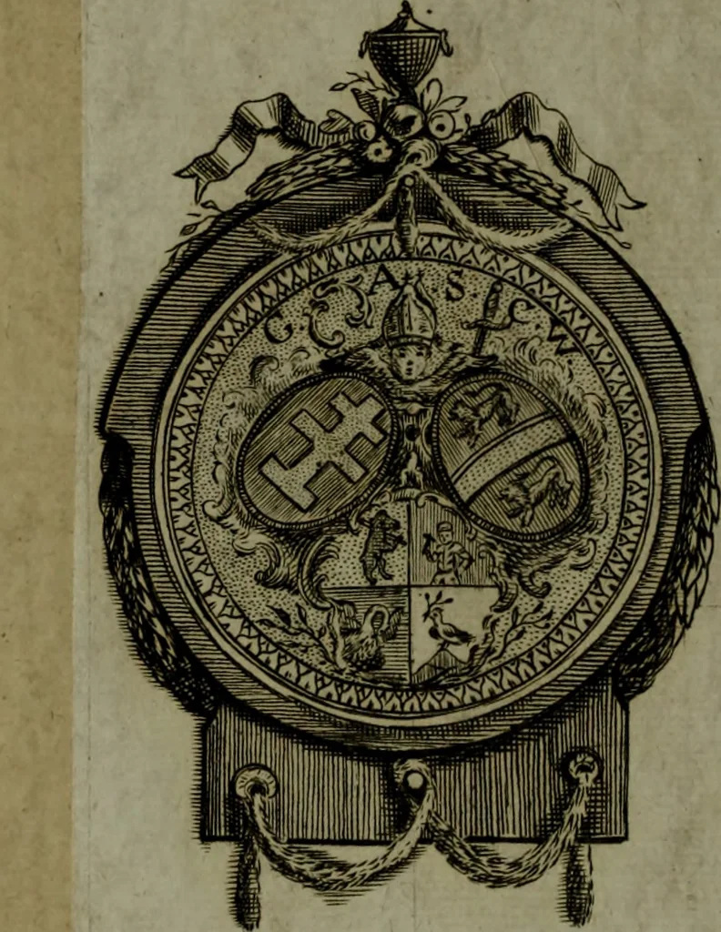 An illustration from Herodoti Halicarnassei Historiae libri IX : et De vita Homeri libellus, 1595, leaf 1