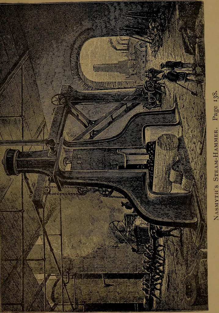 An illustration from Heroes and martyrs of invention, 1890, leaf 153