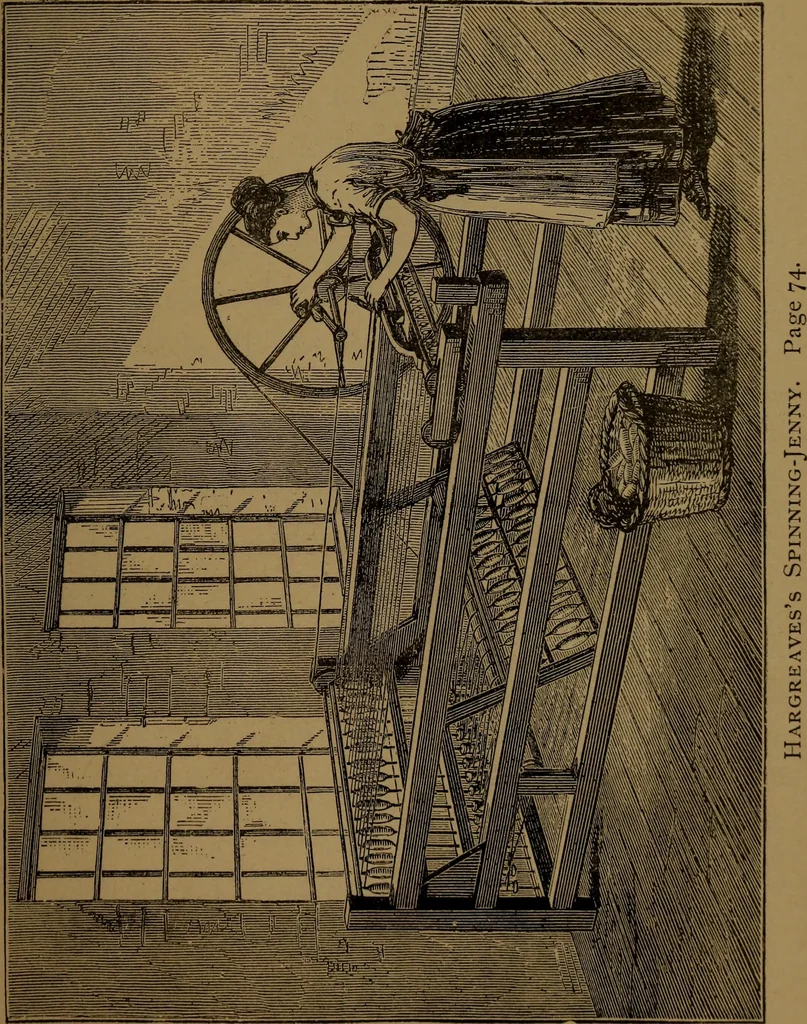 An illustration from Heroes and martyrs of invention, 1890, leaf 85