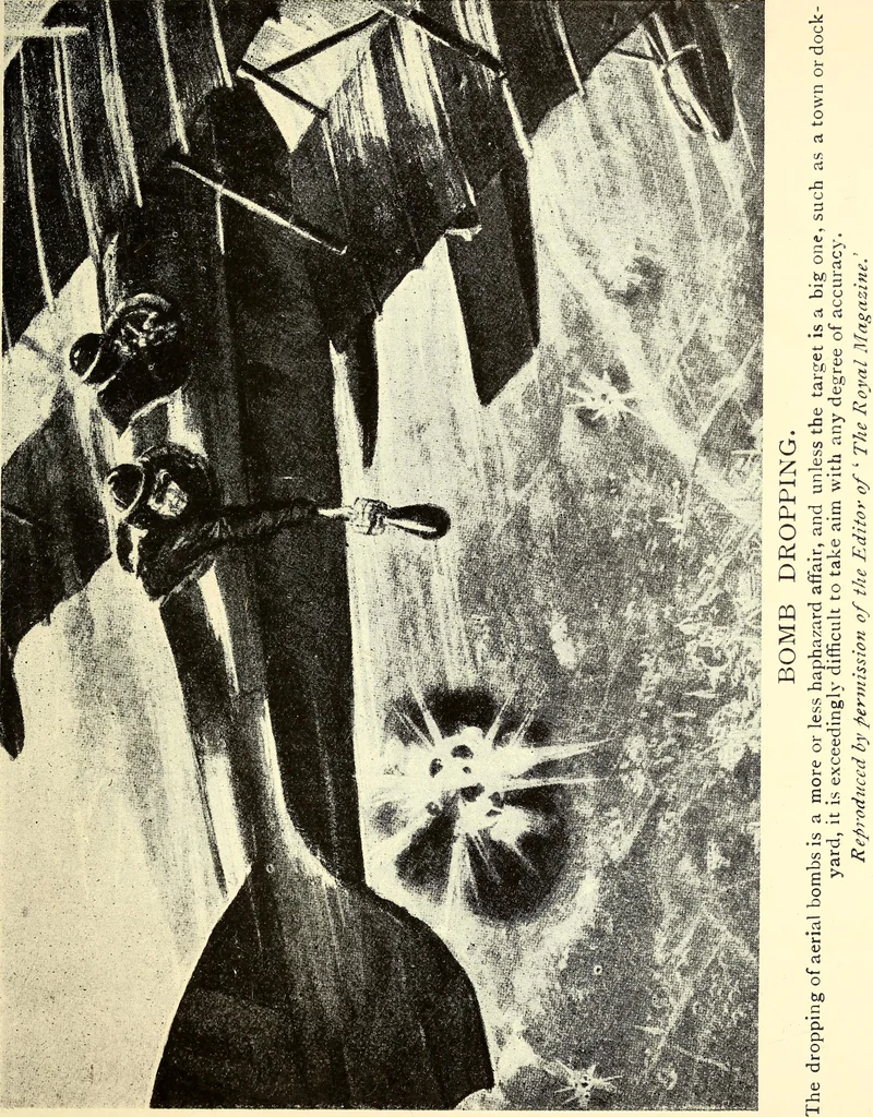 An illustration from Heroic airmen and their exploits, 1917, leaf 135
