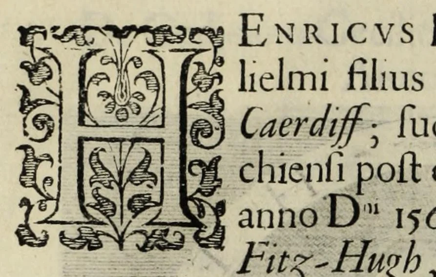 An illustration from Heroologia Anglica : hoc est clarissimorum et doctissimorum : aliqout [sic] Anglorum, qui floruerunt ab anno Cristi. M.D. vsq[ue] ad presentem annum M.D.C.XX viuae effigies vitae et elogia : duobus tomis, 1620, leaf 144