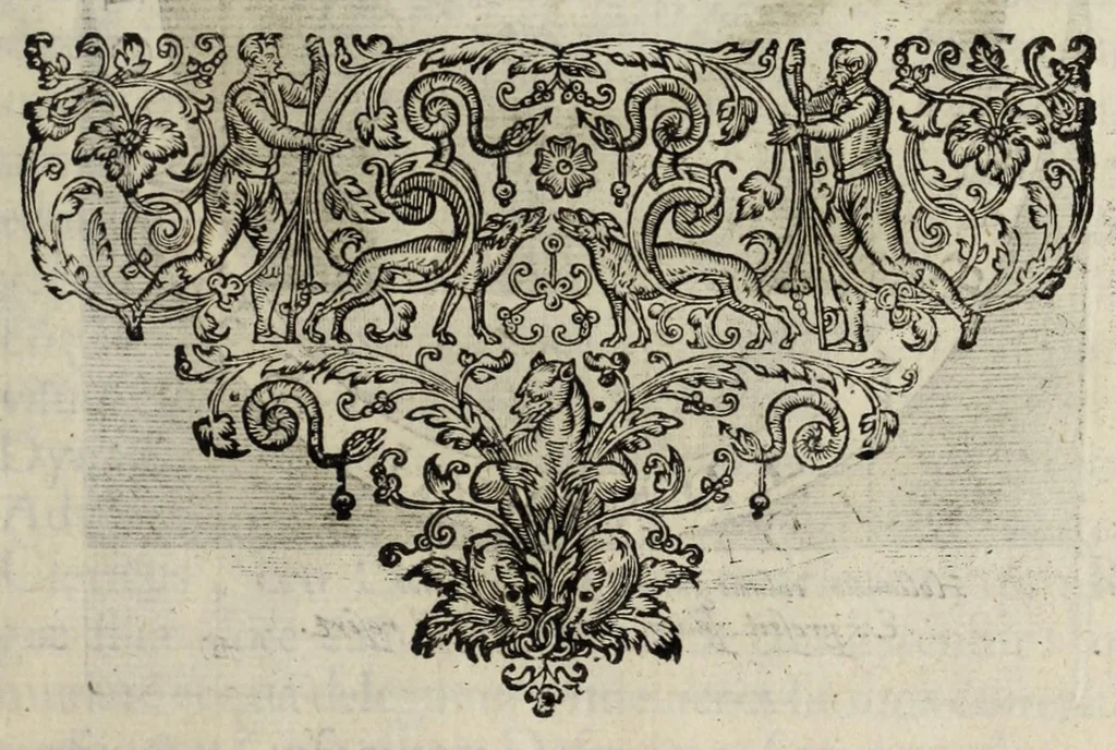 An illustration from Heroologia Anglica : hoc est clarissimorum et doctissimorum : aliqout [sic] Anglorum, qui floruerunt ab anno Cristi. M.D. vsq[ue] ad presentem annum M.D.C.XX viuae effigies vitae et elogia : duobus tomis, 1620, leaf 159