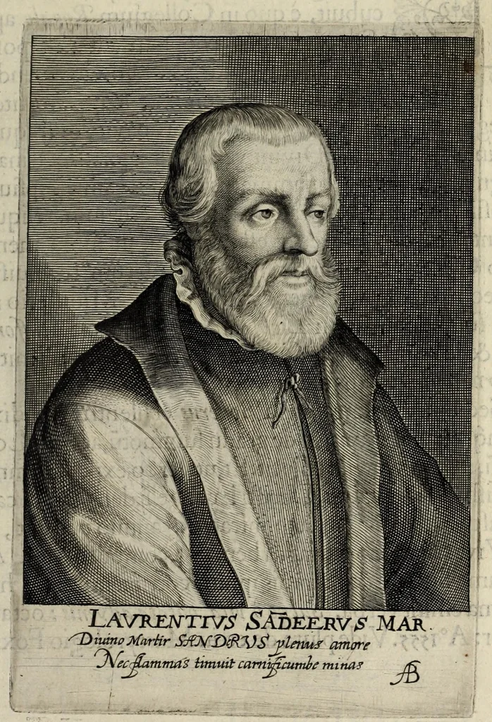 An illustration from Heroologia Anglica : hoc est clarissimorum et doctissimorum : aliqout [sic] Anglorum, qui floruerunt ab anno Cristi. M.D. vsq[ue] ad presentem annum M.D.C.XX viuae effigies vitae et elogia : duobus tomis, 1620, leaf 189