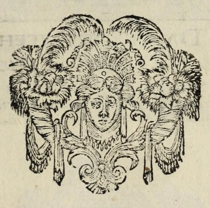 An illustration from Heroologia Anglica : hoc est clarissimorum et doctissimorum : aliqout [sic] Anglorum, qui floruerunt ab anno Cristi. M.D. vsq[ue] ad presentem annum M.D.C.XX viuae effigies vitae et elogia : duobus tomis, 1620, leaf 203