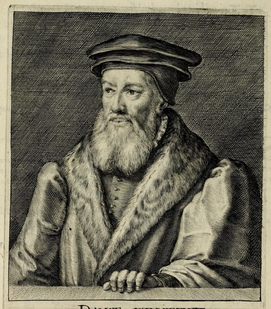 An illustration from Heroologia Anglica : hoc est clarissimorum et doctissimorum : aliqout [sic] Anglorum, qui floruerunt ab anno Cristi. M.D. vsq[ue] ad presentem annum M.D.C.XX viuae effigies vitae et elogia : duobus tomis, 1620, leaf 204