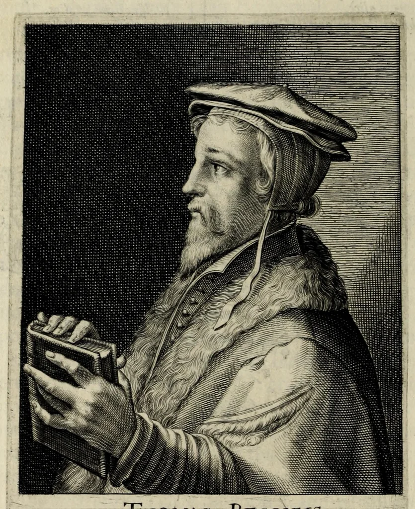 An illustration from Heroologia Anglica : hoc est clarissimorum et doctissimorum : aliqout [sic] Anglorum, qui floruerunt ab anno Cristi. M.D. vsq[ue] ad presentem annum M.D.C.XX viuae effigies vitae et elogia : duobus tomis, 1620, leaf 210