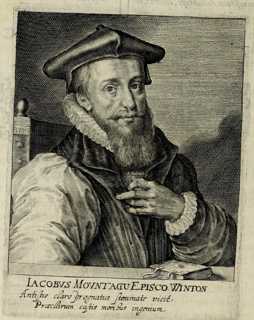 An illustration from Heroologia Anglica : hoc est clarissimorum et doctissimorum : aliqout [sic] Anglorum, qui floruerunt ab anno Cristi. M.D. vsq[ue] ad presentem annum M.D.C.XX viuae effigies vitae et elogia : duobus tomis, 1620, leaf 222