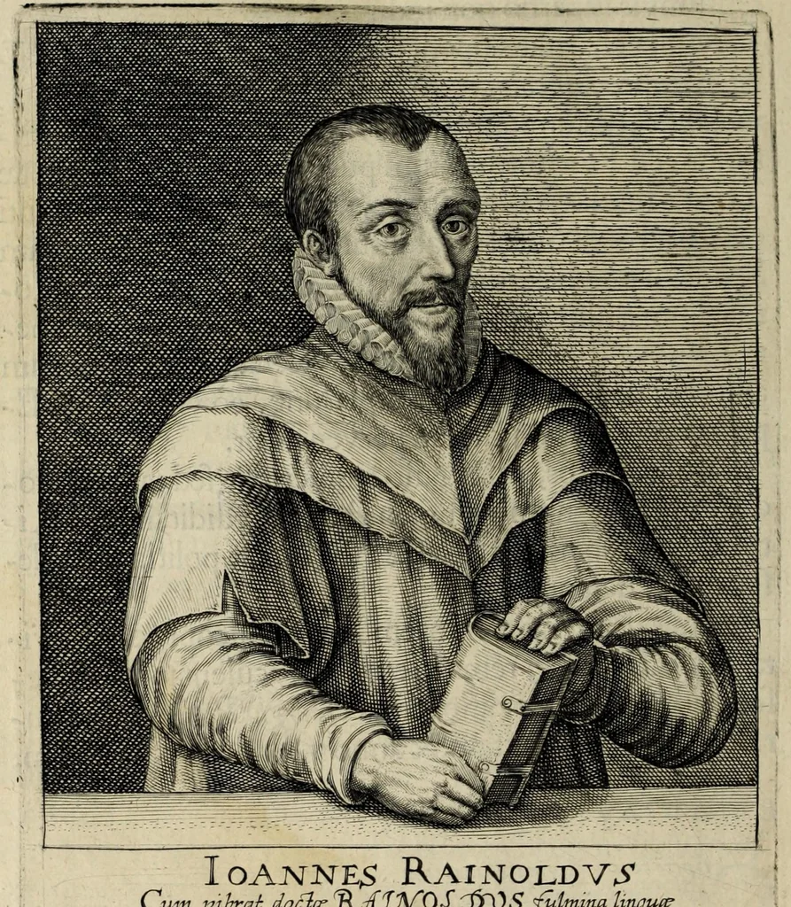 An illustration from Heroologia Anglica : hoc est clarissimorum et doctissimorum : aliqout [sic] Anglorum, qui floruerunt ab anno Cristi. M.D. vsq[ue] ad presentem annum M.D.C.XX viuae effigies vitae et elogia : duobus tomis, 1620, leaf 260