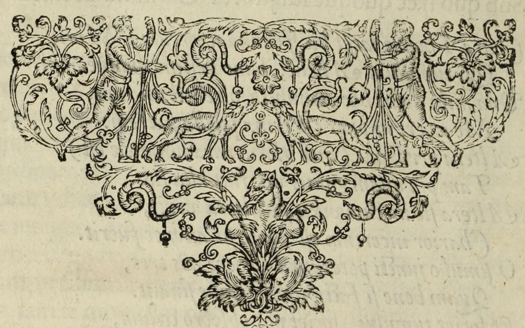 An illustration from Heroologia Anglica : hoc est clarissimorum et doctissimorum : aliqout [sic] Anglorum, qui floruerunt ab anno Cristi. M.D. vsq[ue] ad presentem annum M.D.C.XX viuae effigies vitae et elogia : duobus tomis, 1620, leaf 38