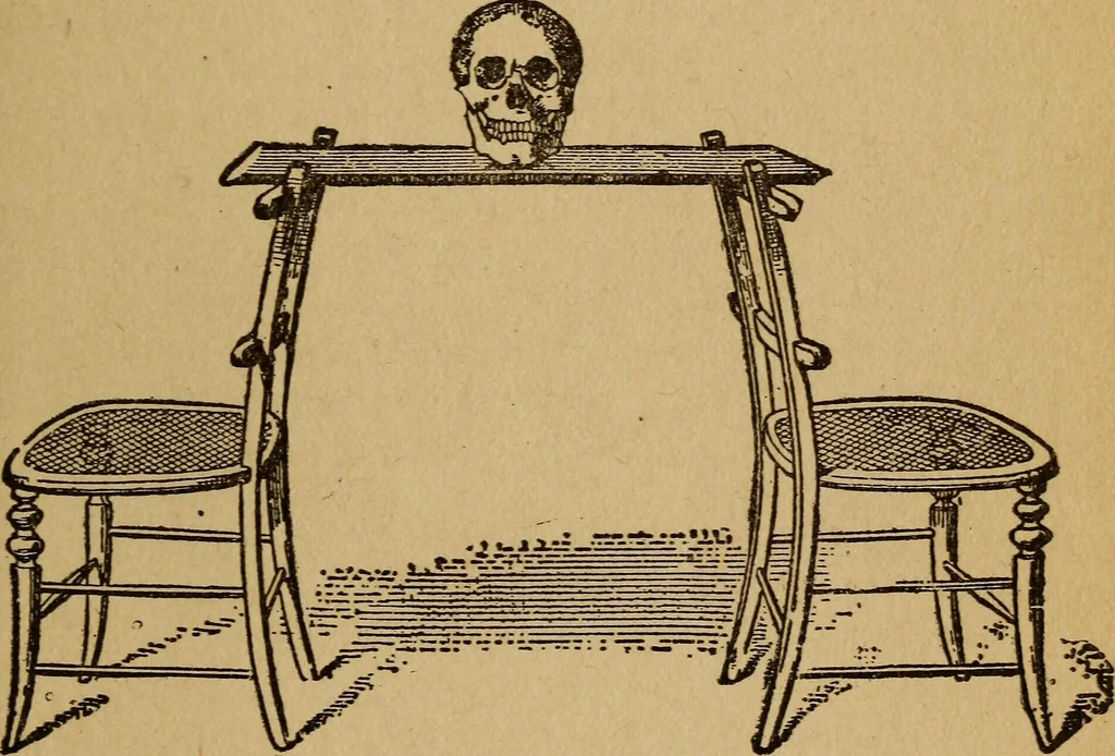 An illustration from Herrmann's wizards' manual; a practical treatise on coin tricks, 1916, leaf 106