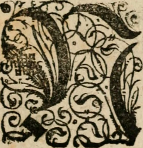 An illustration from Herrn Caesaris Ripa von Perusien, Ritters von St. Mauritio und Lazaro [et]c., Erneuerte Iconologia, oder, Bildersprach : worinen allerhand anmuhtige Aussbildungen ... erkläret werden, 1669, leaf 8
