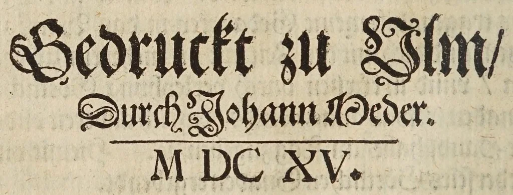 An illustration from Herrn Georgij Galgemairs Kurtzer gründlicher gebesserter vnnd vermehrter Vnderricht, Zubereitung vnd Gebrauch, der hochnutzlichen mathematischen Instrumenten, proportional Schregmäss vnd Circkels, benebens dem Fundament dess Visierens, allen Kunstliebenden zu sonderen Ehren vnnd Wolgefallen, von H. Georg Brentel ... new herfür geben, vnnd durch Verlag Stephani Michelspachers an Tag gebracht., 1615, leaf 146
