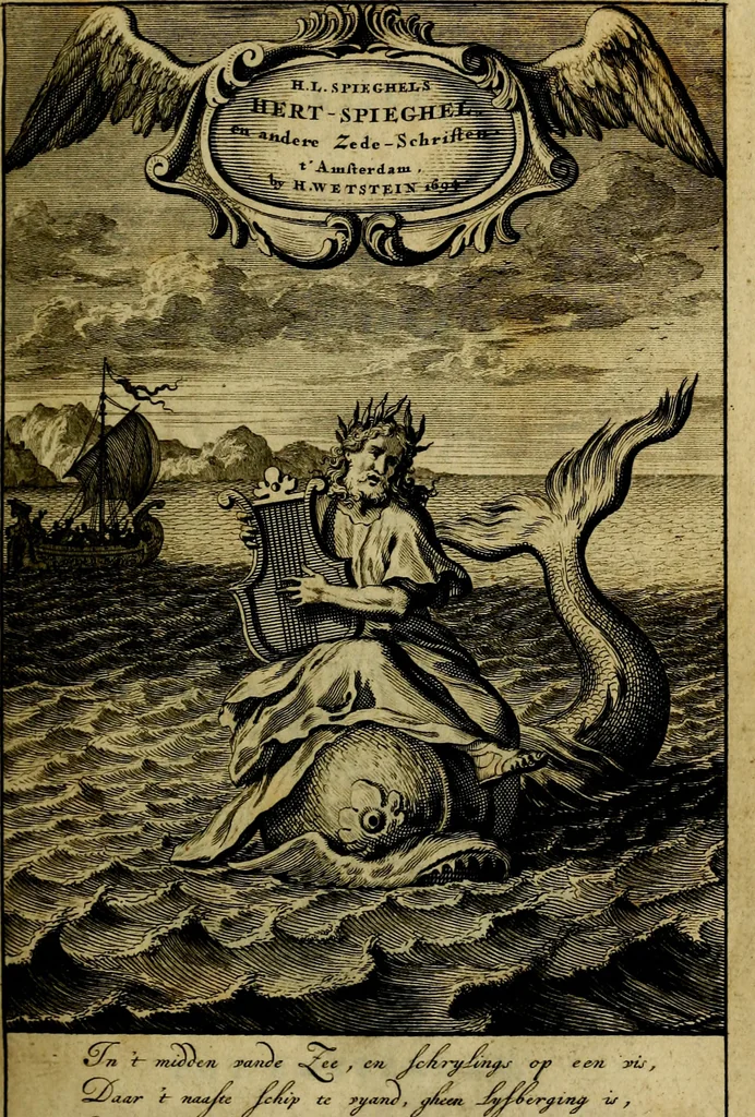 An illustration from Hertspieghel en andere zede-schriften. Meest noyt voor dezen gedrukt, 1694, leaf 10
