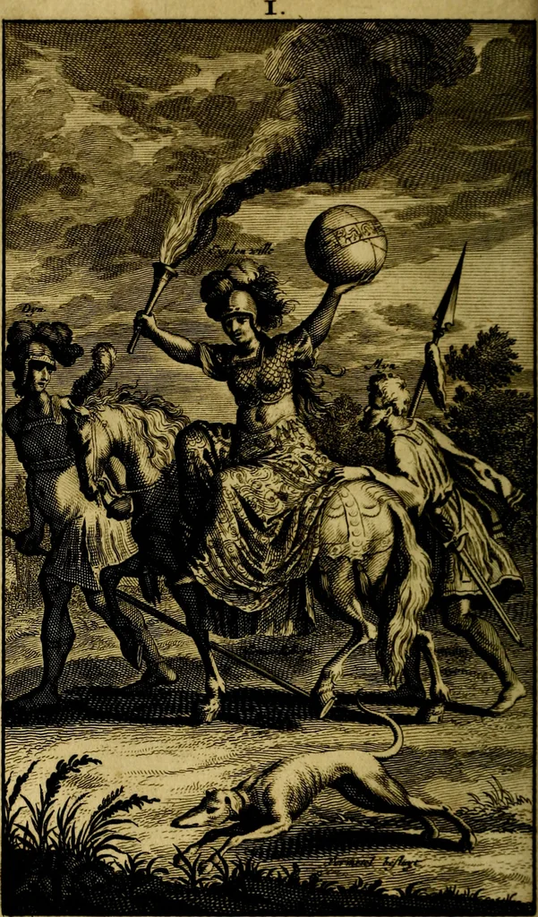 An illustration from Hertspieghel en andere zede-schriften. Meest noyt voor dezen gedrukt, 1694, leaf 141