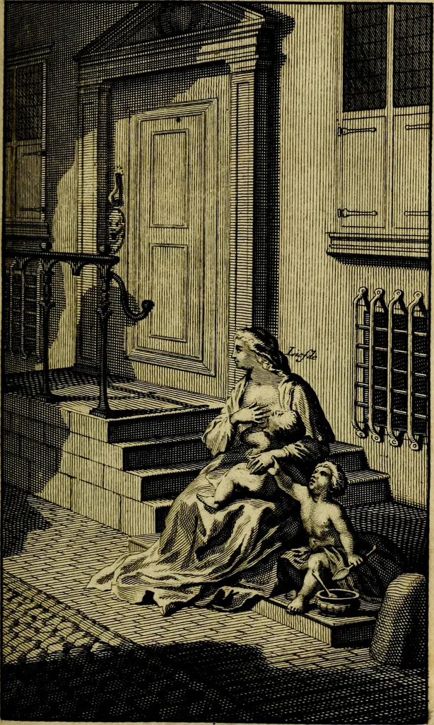An illustration from Hertspieghel en andere zede-schriften. Meest noyt voor dezen gedrukt, 1694, leaf 150