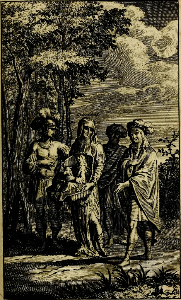 An illustration from Hertspieghel en andere zede-schriften. Meest noyt voor dezen gedrukt, 1694, leaf 156
