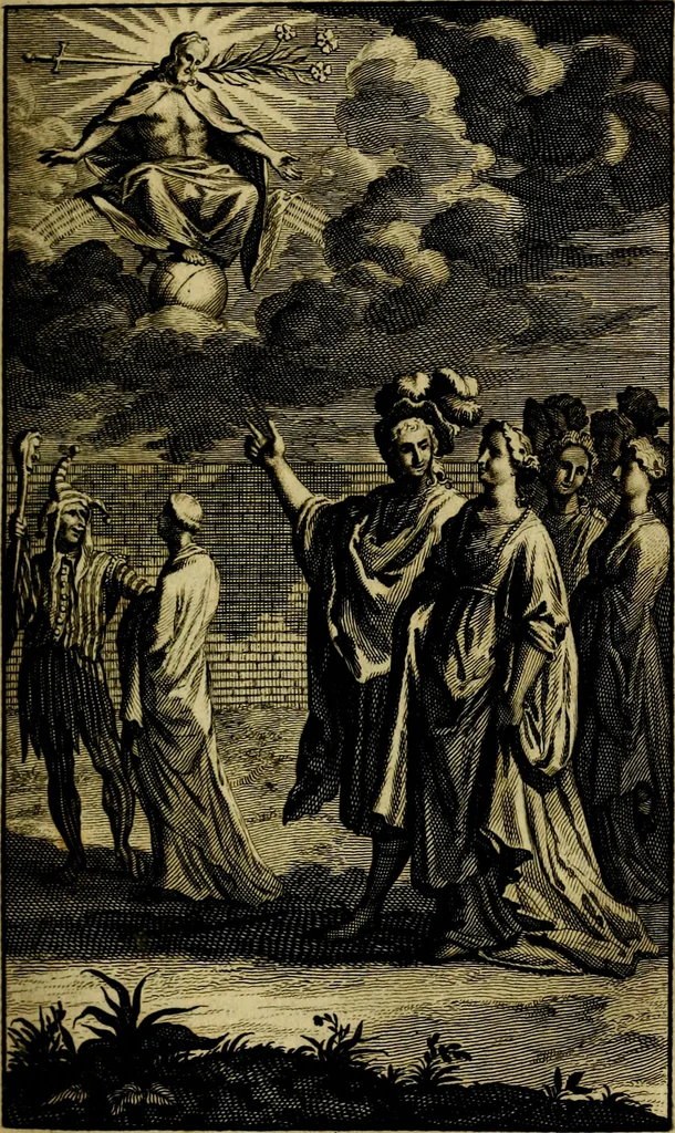 An illustration from Hertspieghel en andere zede-schriften. Meest noyt voor dezen gedrukt, 1694, leaf 162