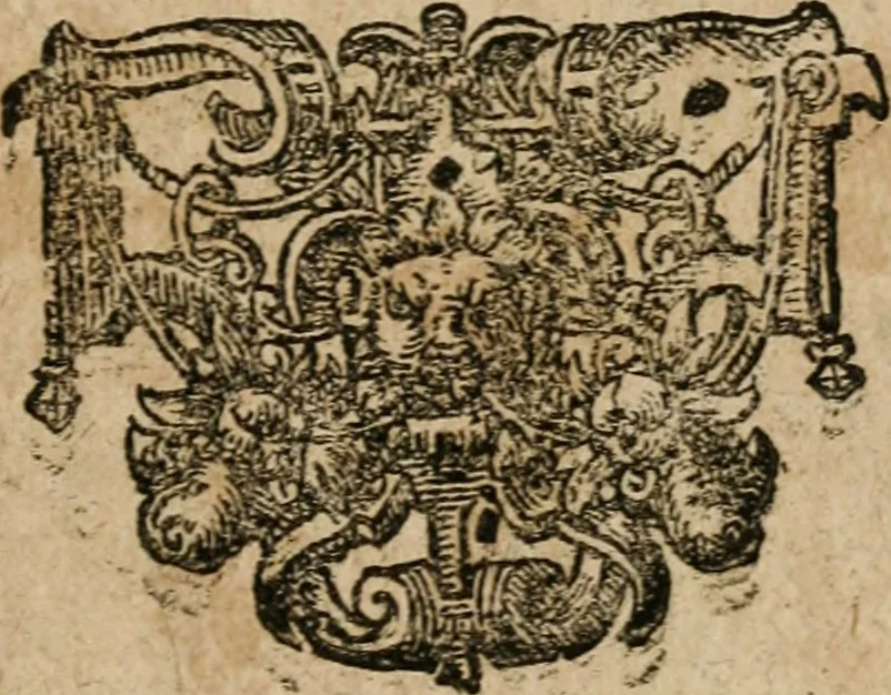 An illustration from Hertzen Schuel, oder, Des von Gott abgefüerten Herzens Widerbringung zu Gott, vnd Vnderweisung, 1664, leaf 652